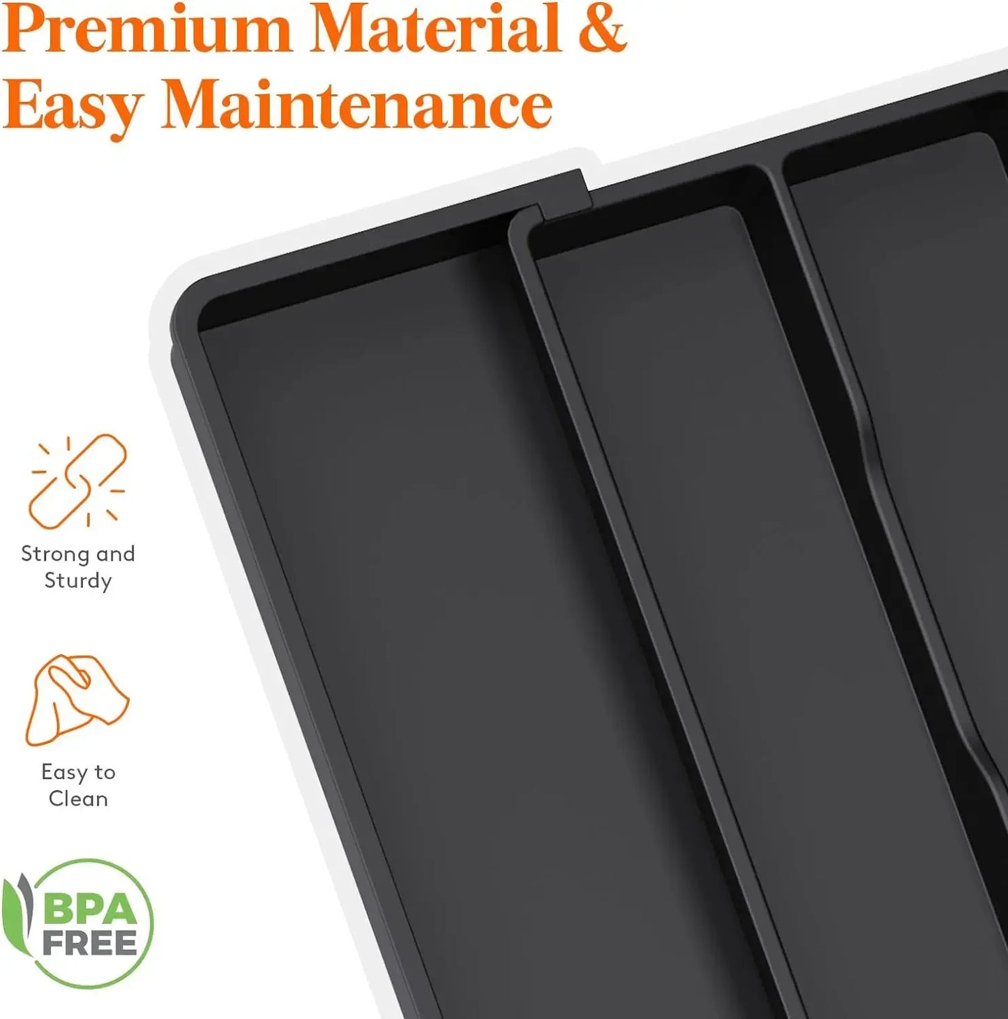 Expandable Silverware Drawer Organizer