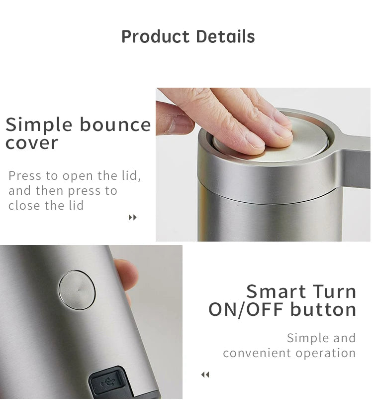 270 mL Stainless Steel Automatic Soap Dispenser
