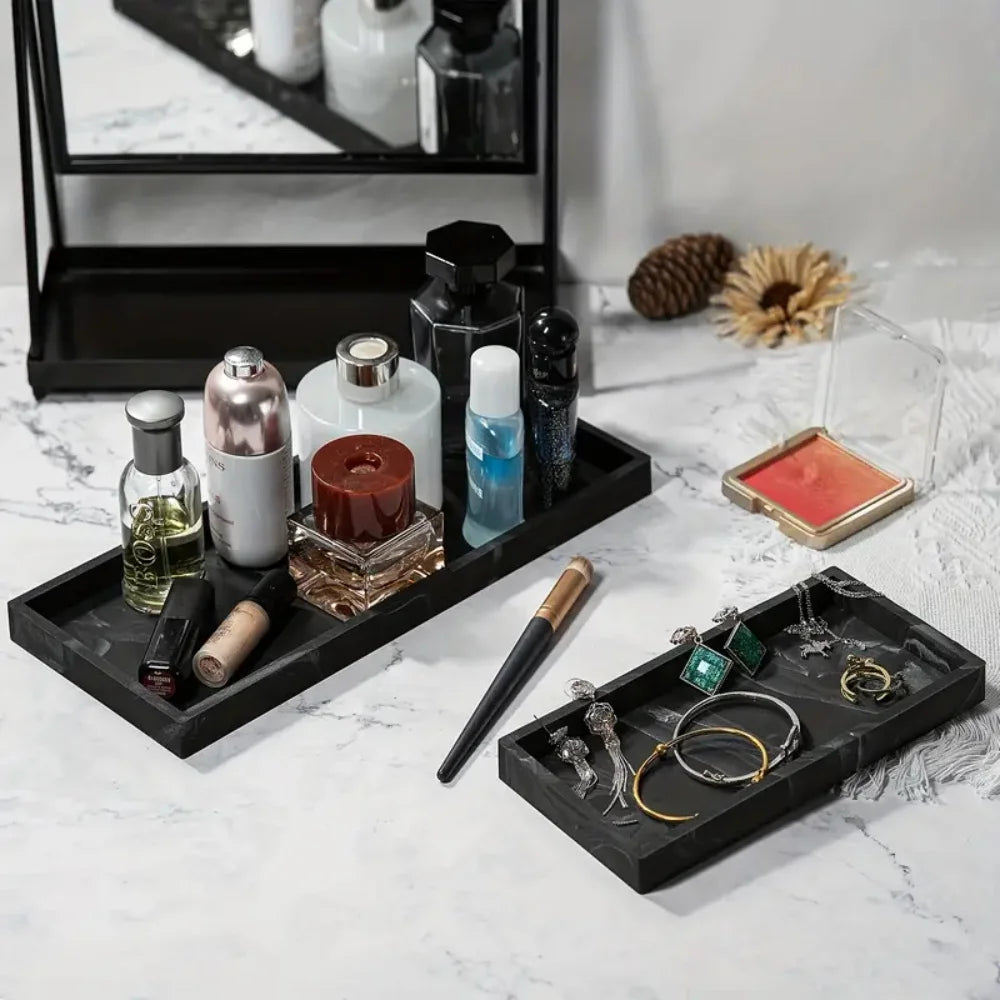 Rectangular Vanity & Countertop Tray