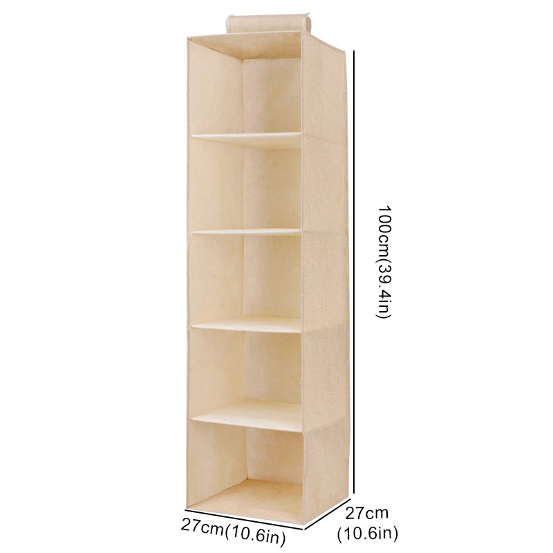 Hanging Closet Organizer with Drawers