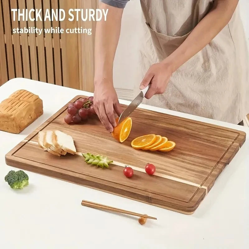 Natural Wood Cutting & Serving Board