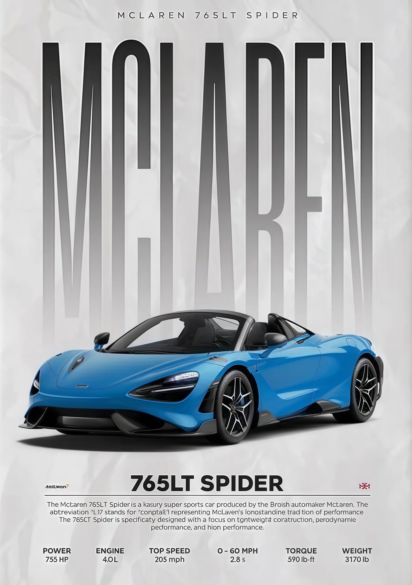 Luxury Sports Car Canvas Wall Art Collection