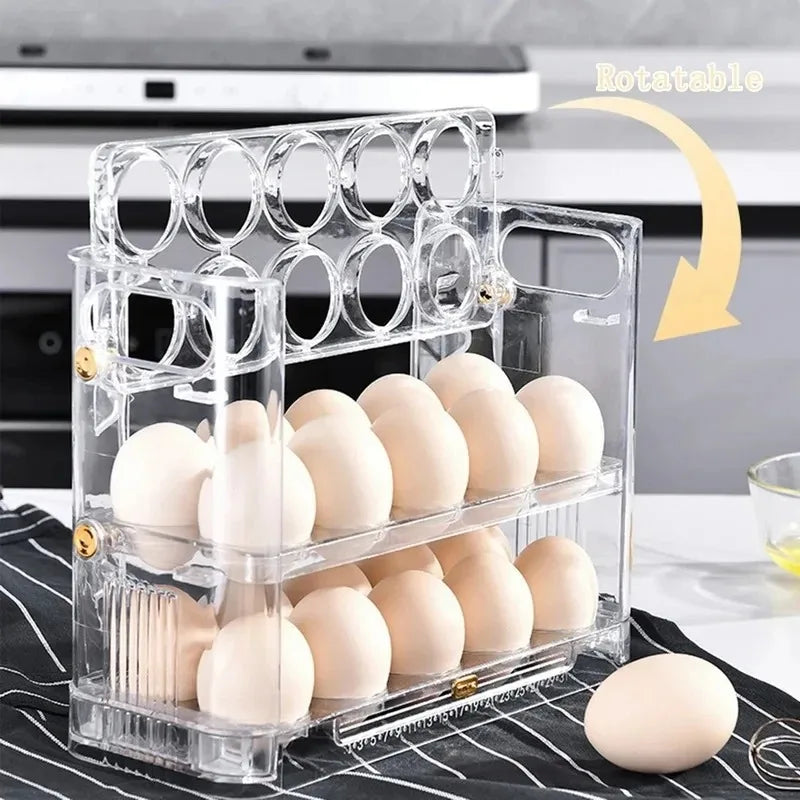 Refrigerator egg storage organizer collection