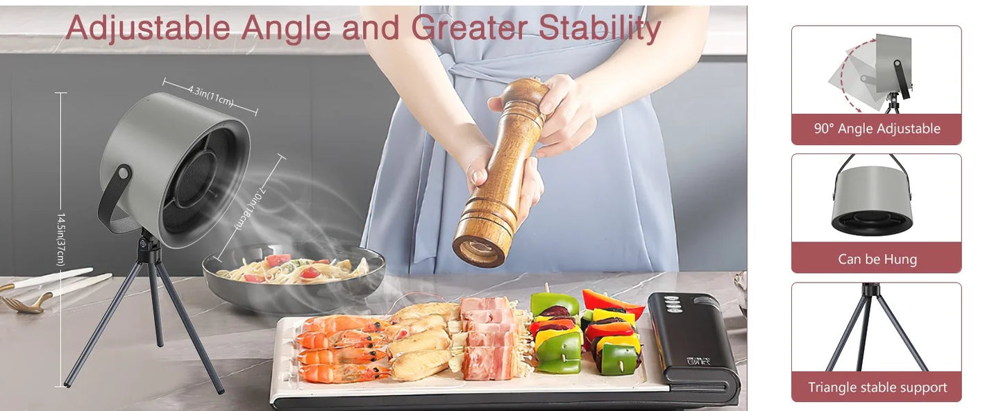 Portable Desktop Range Hood