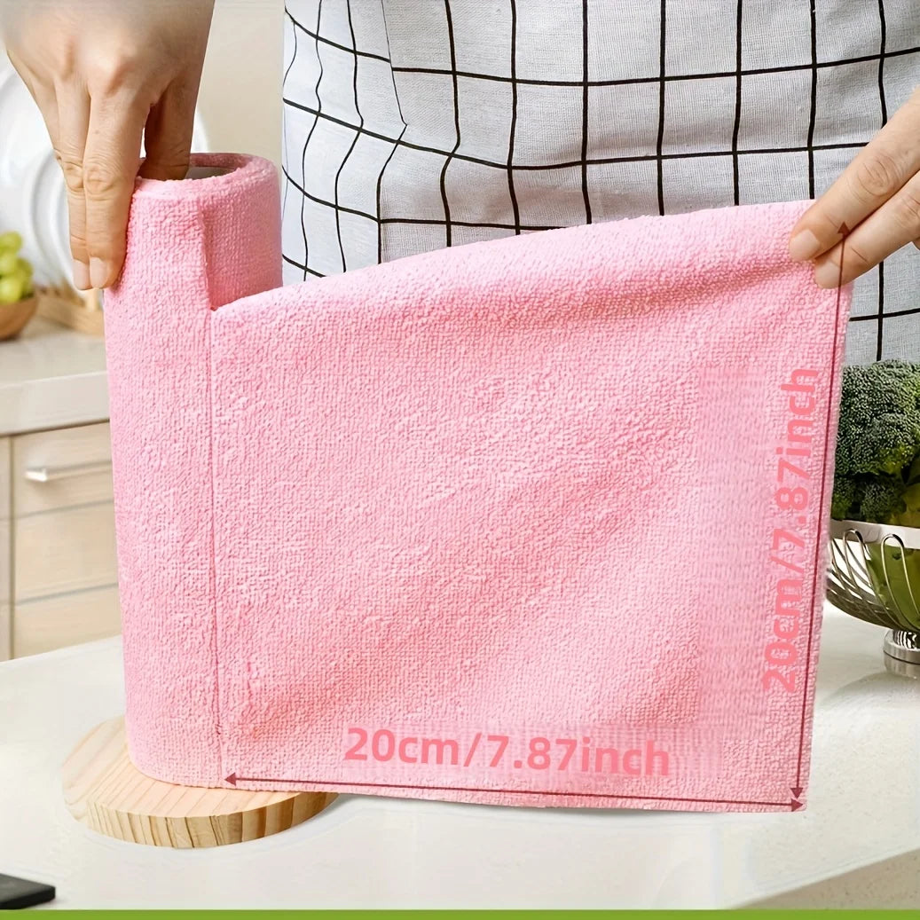 Reusable Tear-Off Cleaning Cloth Roll