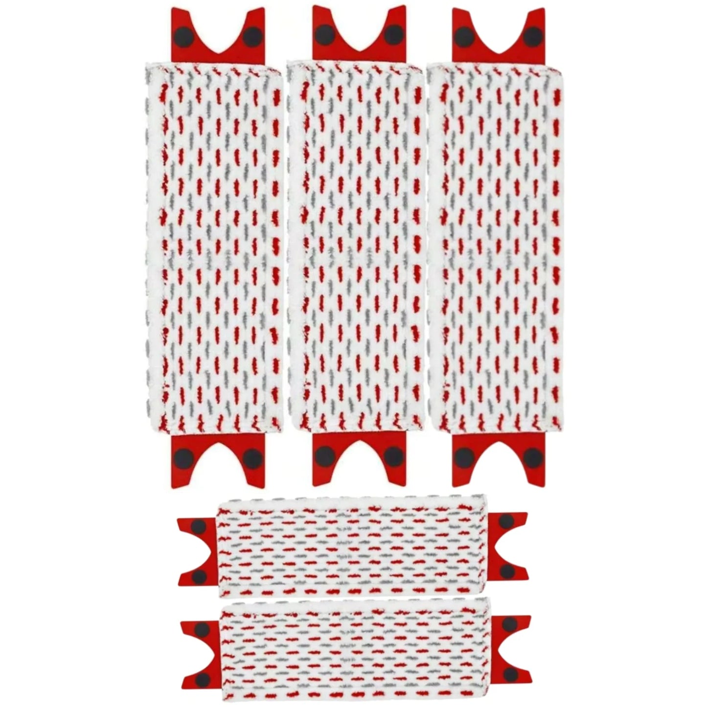 Reusable Microfiber Mop Pad Refill Set