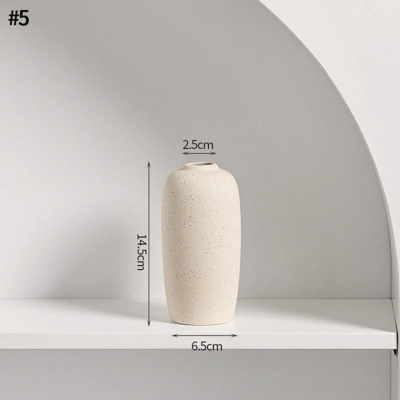 Minimalist Ceramic Decorative Vase