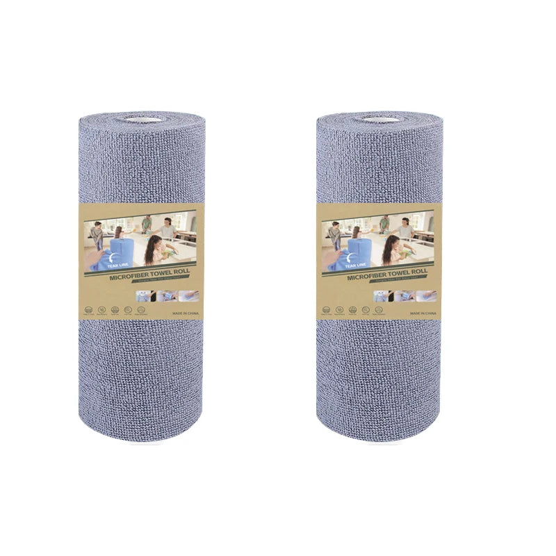 Reusable Tear-Off Cleaning Cloth Roll
