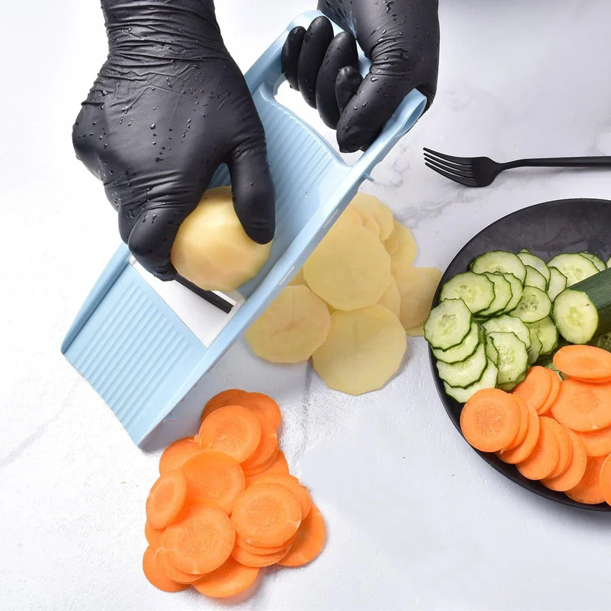 5-in-1 Handheld Vegetable Slicer