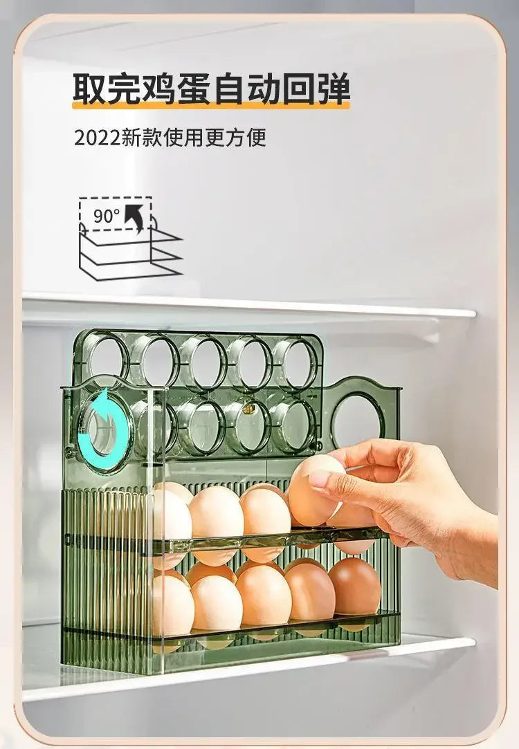 Refrigerator Egg Storage Organizer Collection