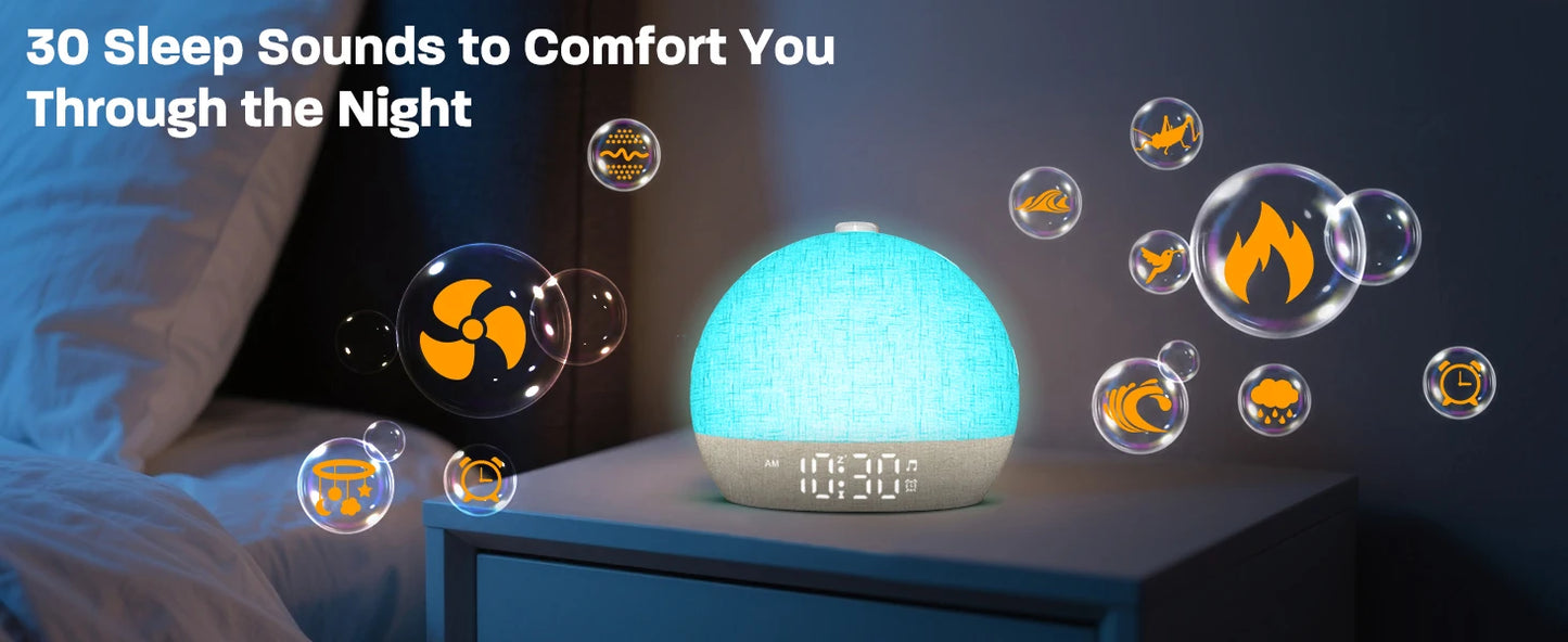 Sunrise Wake-Up Light & Sound Machine