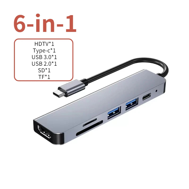 Multiport USB-C Hub with 4K HDMI