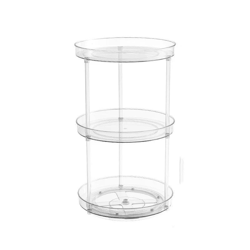 Rotating Tiered Kitchen Storage Rack