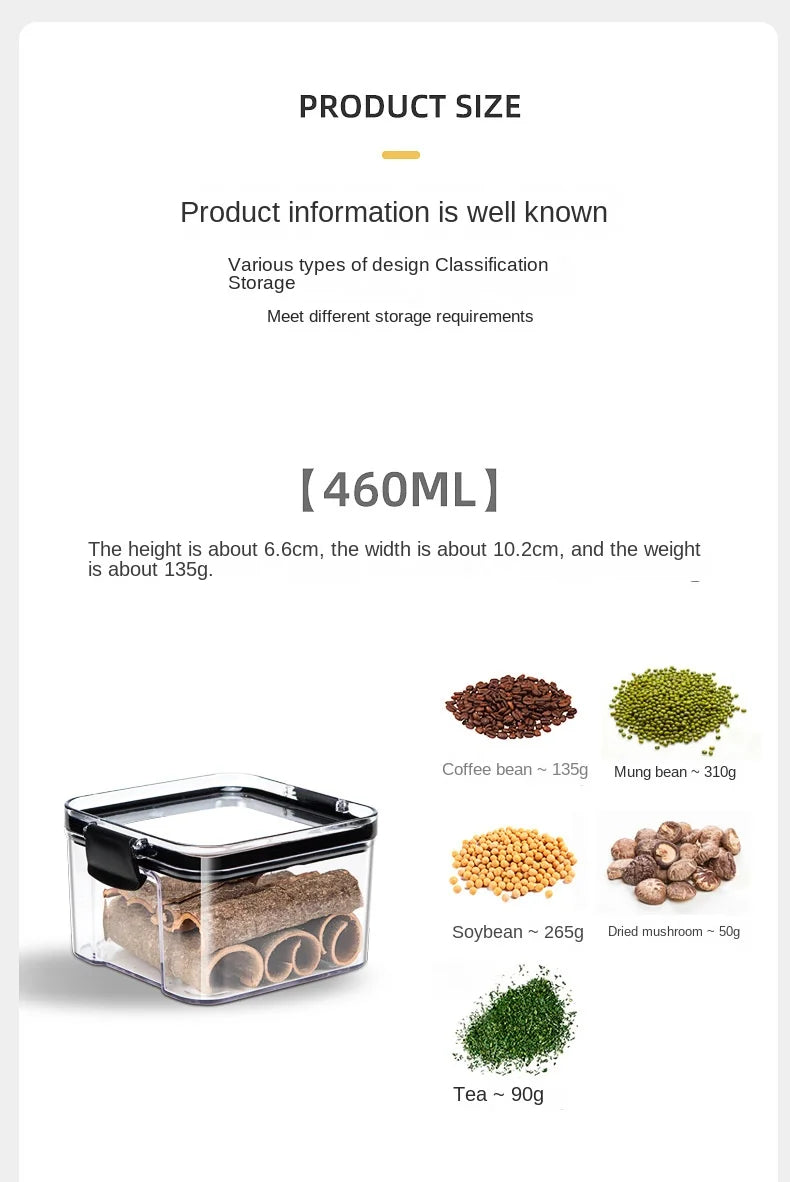 Airtight Pantry Storage Containers