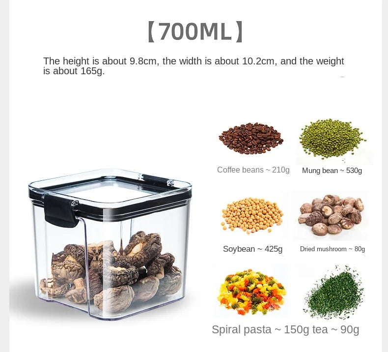 Airtight Pantry Storage Containers