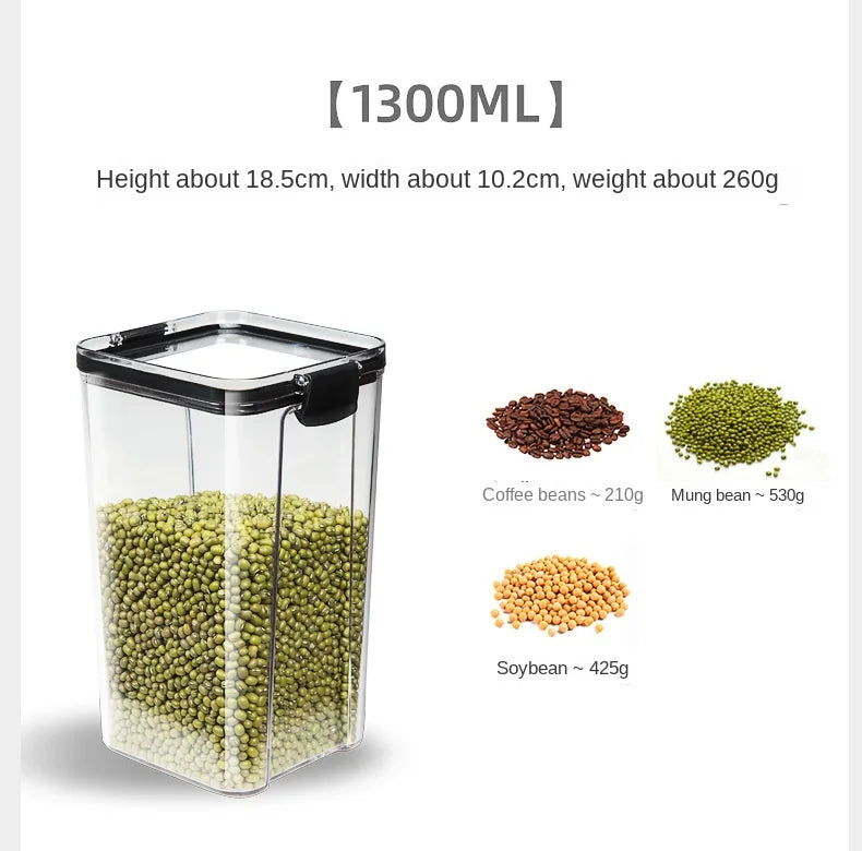 Airtight Pantry Storage Containers