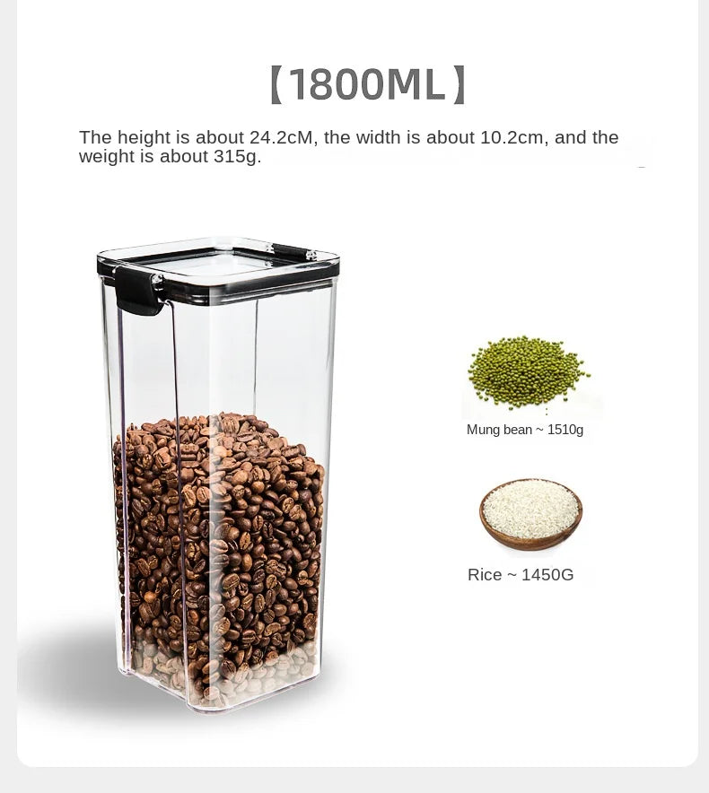 Airtight Pantry Storage Containers