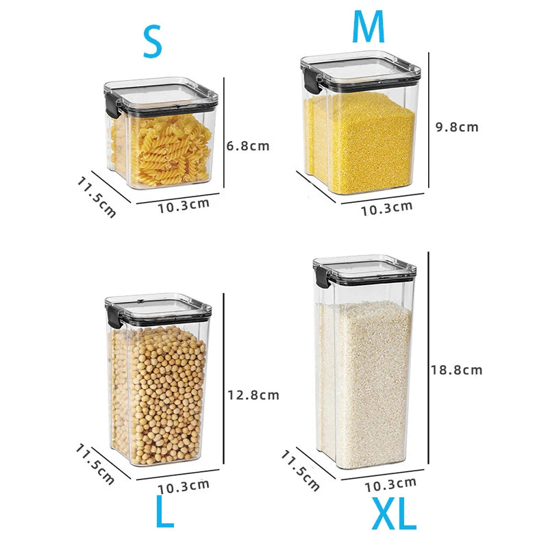 lear Pantry Storage Container with Lid