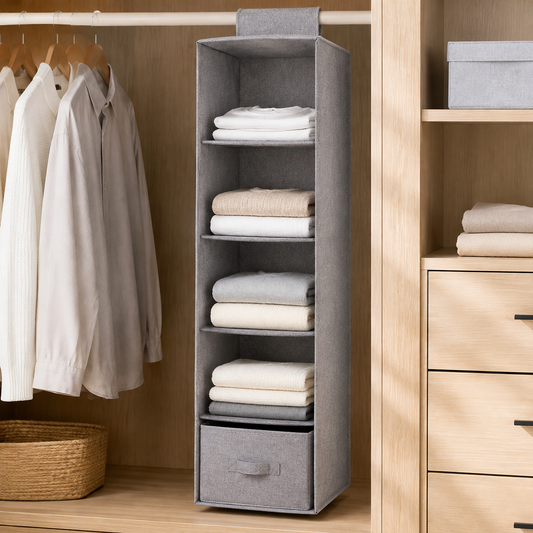 Hanging Closet Organizer & Drawer Collection — HOMEFY