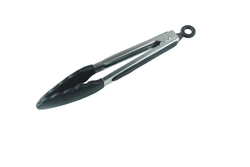 Silicone-Tipped Stainless Steel Kitchen Tongs