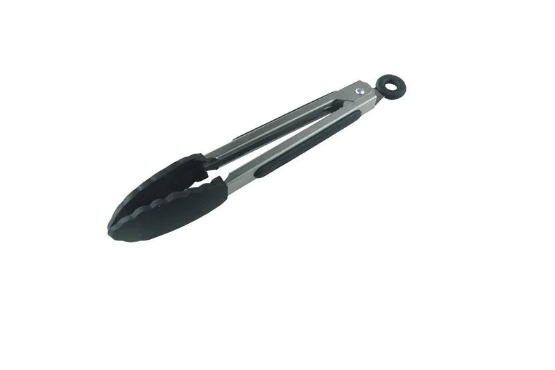Silicone-Tipped Stainless Steel Kitchen Tongs