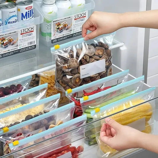 Slide-Lock Food Storage Bags