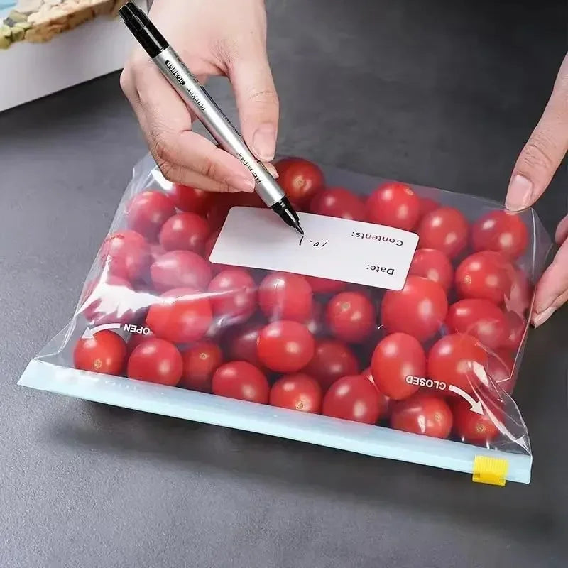 Slide-Lock Food Storage Bags